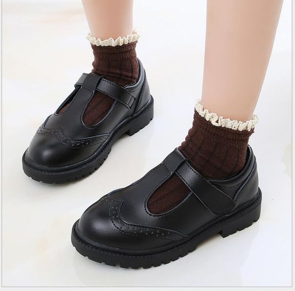 flat shoes black girls flats formal party wedding kids pu leather teenage children girls' large size, Black;grey
flat shoes black girls flats formal party wedding kids pu leather teenage children girls' large size, Black;grey