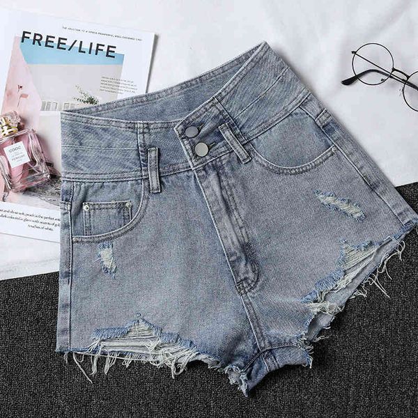 denim women ladies tassel hole high waist summer short jeans mini booty shorts for woman fashion, Blue
denim women ladies tassel hole high waist summer short jeans mini booty shorts for woman fashion, Blue