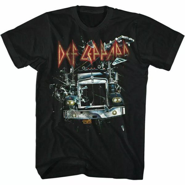def leppard on through the glass t shirt mens licensed rock band tee retro black, White;black
def leppard on through the glass t shirt mens licensed rock band tee retro black, White;black