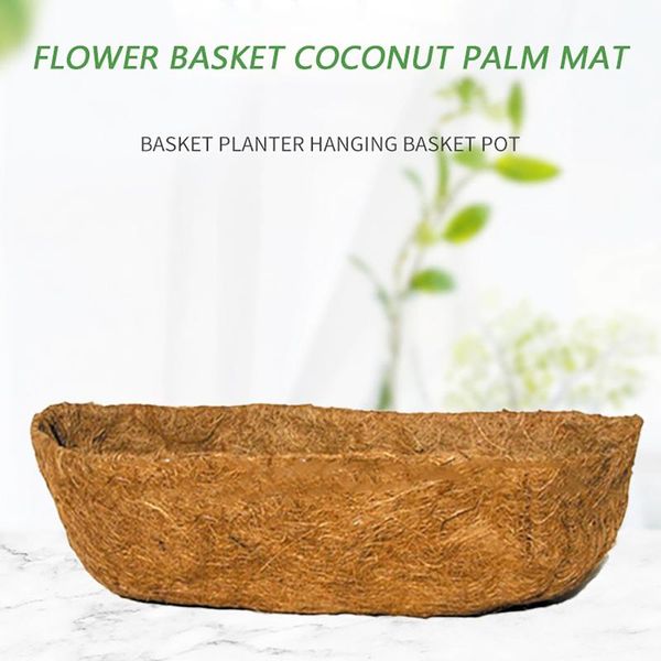 1pcs hanging basket coconuts fiber planter inserts replacement liner for flower pots coconut palm mat 61*20*50cm planters &
1pcs hanging basket coconuts fiber planter inserts replacement liner for flower pots coconut palm mat 61*20*50cm planters &