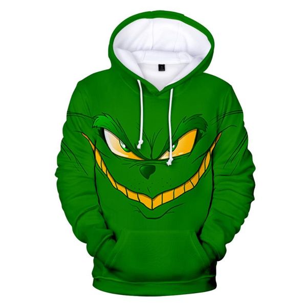 men's hoodies & sweatshirts 2021 autumn and winter green hair 3d hoodie cartoon living room fashion hooded sportswear, Black
men's hoodies & sweatshirts 2021 autumn and winter green hair 3d hoodie cartoon living room fashion hooded sportswear, Black