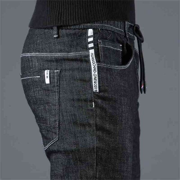 black skinny jeans men slim fit elastic waist denim for korea style pencil trousers spring summer 210716, Blue
black skinny jeans men slim fit elastic waist denim for korea style pencil trousers spring summer 210716, Blue
