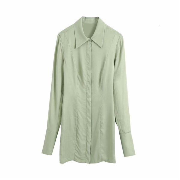women's blouses & shirts women summer autumn fashion shoulder pad green long blouse female casual sleeve satin slim shirt fem, White
women's blouses & shirts women summer autumn fashion shoulder pad green long blouse female casual sleeve satin slim shirt fem, White