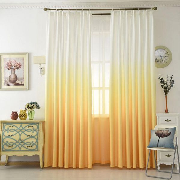 curtain & drapes yellow gradient curtains and tulle semi-blackout for living room windows/bedroom/restaurant/custom size
curtain & drapes yellow gradient curtains and tulle semi-blackout for living room windows/bedroom/restaurant/custom size