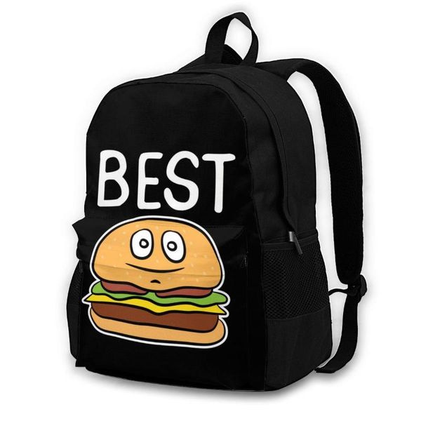 backpack friends forever backpacks campus girl print novelty polyester bags
