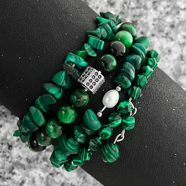 beaded, strands green malachite tiger eye stone bead bracelet set 6mm faceted & 8mm round natural strand couple bracelets wholesale unisex, Black
beaded, strands green malachite tiger eye stone bead bracelet set 6mm faceted & 8mm round natural strand couple bracelets wholesale unisex, Black