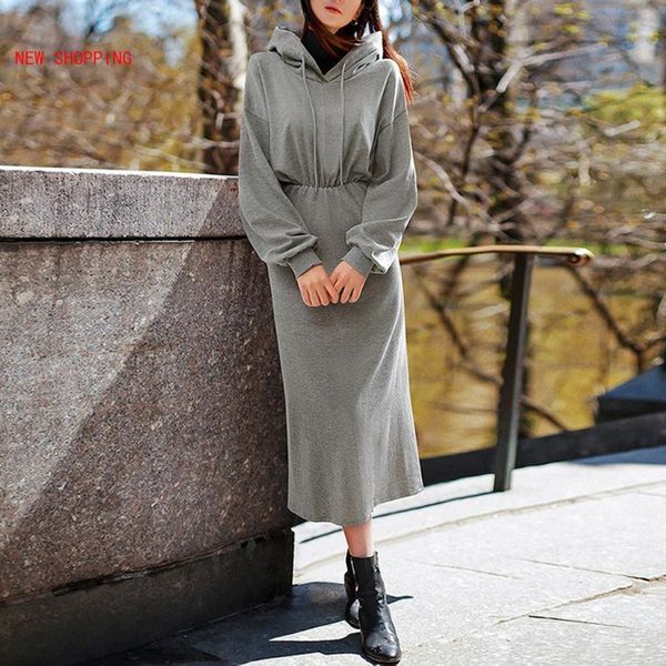 autumn winter women warm long hoodies loose sweatshirts dress fashion casual hooded drawstring sweatshirt harajuku mujer dresses, Black;gray
autumn winter women warm long hoodies loose sweatshirts dress fashion casual hooded drawstring sweatshirt harajuku mujer dresses, Black;gray