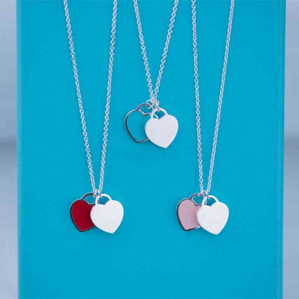 european and american new style sterling silver s925 love necklace red, blue pink three-color beautiful
european and american new style sterling silver s925 love necklace red, blue pink three-color beautiful