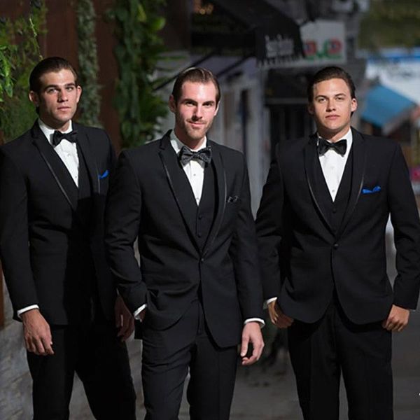 black men wedding suits 2021 groomsmen man 3 pieces tuxedo jacket+pants+vest mens with pants men's & blazers, White;black
black men wedding suits 2021 groomsmen man 3 pieces tuxedo jacket+pants+vest mens with pants men's & blazers, White;black