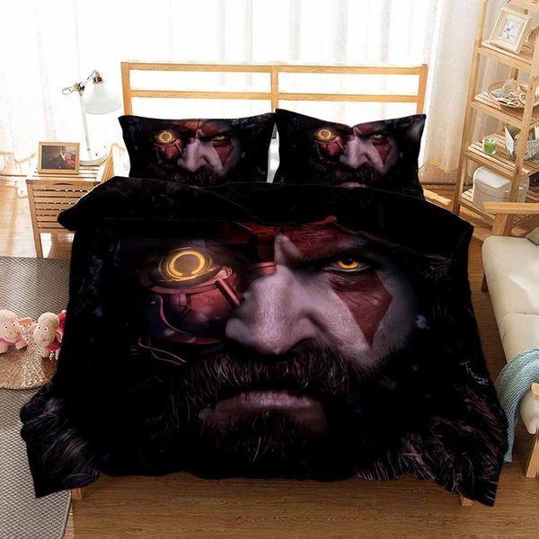 bedding sets man kratos set king size god of war duvet cover for kids boys home custom quilt black bed bedroom decor
bedding sets man kratos set king size god of war duvet cover for kids boys home custom quilt black bed bedroom decor