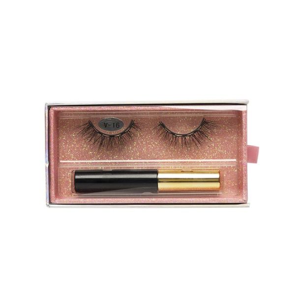 false eyelashes magnetic eyelash eyeliner set with packaging box wholesale natural 3d mink lashes girl makeup tools extension v-16
false eyelashes magnetic eyelash eyeliner set with packaging box wholesale natural 3d mink lashes girl makeup tools extension v-16