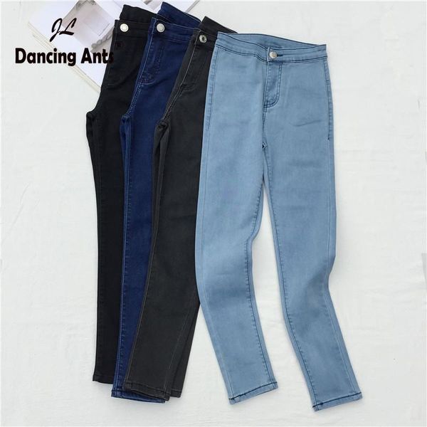 women's jeans 2021 high waist for women casual stretch autumn denim pencil pants lady slim elastic skinny spring trousers female, Blue
women's jeans 2021 high waist for women casual stretch autumn denim pencil pants lady slim elastic skinny spring trousers female, Blue