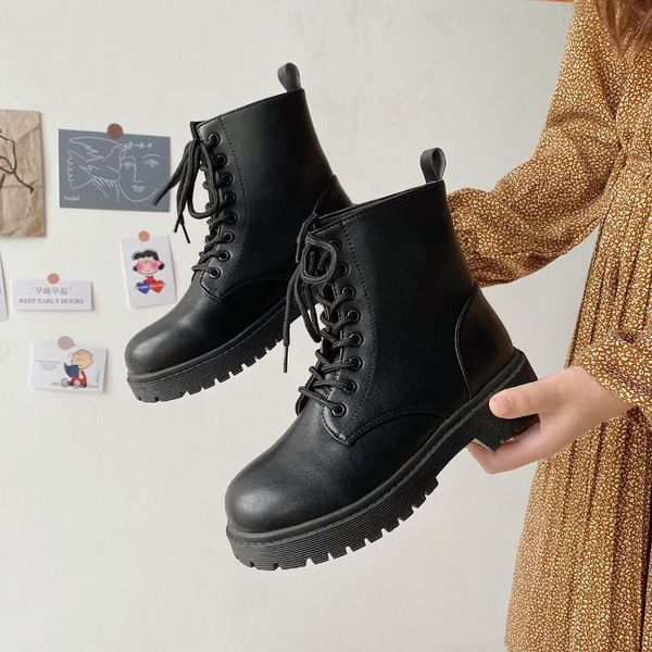 boots women winter genuine leather 2021 fashion wool warm ankle large size british style motorcycle, Black
boots women winter genuine leather 2021 fashion wool warm ankle large size british style motorcycle, Black