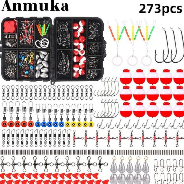 273pcs/set fishing kit set lure sea ring crank hook with box sharpen tackle accessories hooks
273pcs/set fishing kit set lure sea ring crank hook with box sharpen tackle accessories hooks