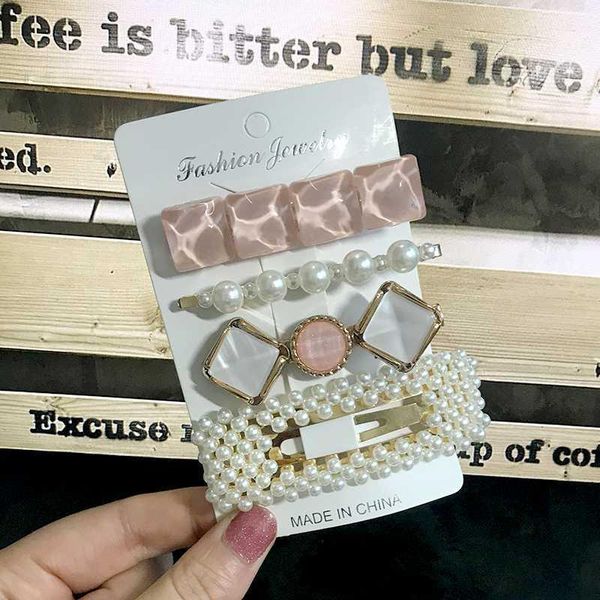 ins 4pcs/set hair clip for women fashion girl barrettes pearl crystal side headwear accessories jewelry gift1
ins 4pcs/set hair clip for women fashion girl barrettes pearl crystal side headwear accessories jewelry gift1