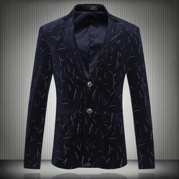 men's suits & blazers suit korean slim-fitting irregular printing western-style clothes large size menswear male's business man bl, White;black
men's suits & blazers suit korean slim-fitting irregular printing western-style clothes large size menswear male's business man bl, White;black