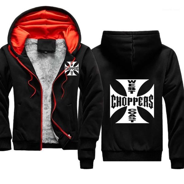 men's down & parkas 2021 winter hoodie west choppers printing cotton solid color sportswear, Black
men's down & parkas 2021 winter hoodie west choppers printing cotton solid color sportswear, Black