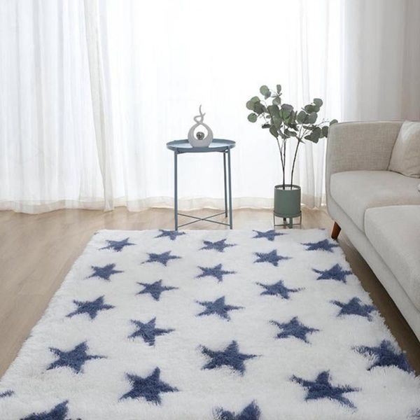 carpet fluffy anti-slip polyester fiber rectangular floor rug for home thick living room plush children bed carpets
carpet fluffy anti-slip polyester fiber rectangular floor rug for home thick living room plush children bed carpets