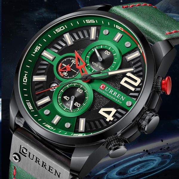 wristwatches curren mens watches brand fashion luxury leather waterproof wristwatch casual chronograph quartz men watch sports clock, Slivery;brown
wristwatches curren mens watches brand fashion luxury leather waterproof wristwatch casual chronograph quartz men watch sports clock, Slivery;brown