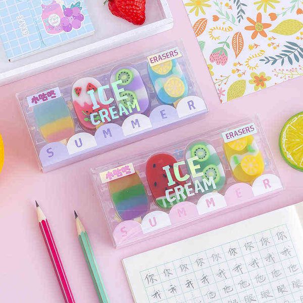6616 sweet summer ice cream colorful eraser set students' final june 1 christmas gift
6616 sweet summer ice cream colorful eraser set students' final june 1 christmas gift