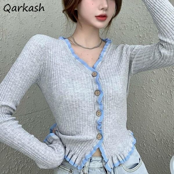 women's jackets women slim v-neck solid colors sweet ruffles inside ladies elegant leisure all-match korean style maiden, Black;brown
women's jackets women slim v-neck solid colors sweet ruffles inside ladies elegant leisure all-match korean style maiden, Black;brown