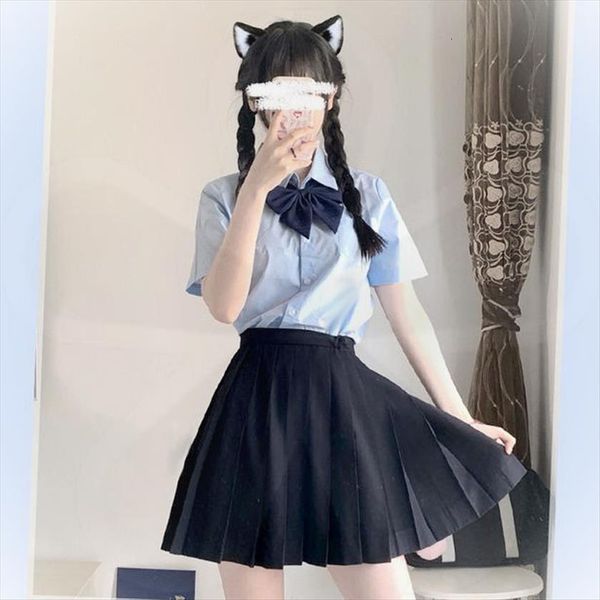plus size 6xl 7xl 8xl women tracksuits japanese school uniform shirt pleated skirt for teenagers girl clothes two piece, Gray
plus size 6xl 7xl 8xl women tracksuits japanese school uniform shirt pleated skirt for teenagers girl clothes two piece, Gray