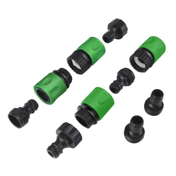 30@ garden hose quick connect plastic fitting water connectors 3/4 inch 1set/10pcs 1 set of female thread connector watering equipments
30@ garden hose quick connect plastic fitting water connectors 3/4 inch 1set/10pcs 1 set of female thread connector watering equipments