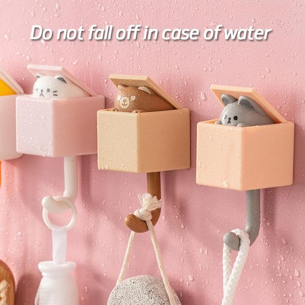 hooks & rails cartoon cat wall hanging hook key holder for clothes hat scarf self-adhesive hanger rack decoration
hooks & rails cartoon cat wall hanging hook key holder for clothes hat scarf self-adhesive hanger rack decoration