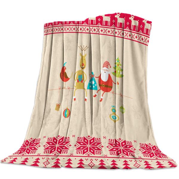 throw blanket for sofa couch- happy santa claus and deer 49 x 79 inche flannel bed blanket lightweight microfiber throw for all
throw blanket for sofa couch- happy santa claus and deer 49 x 79 inche flannel bed blanket lightweight microfiber throw for all