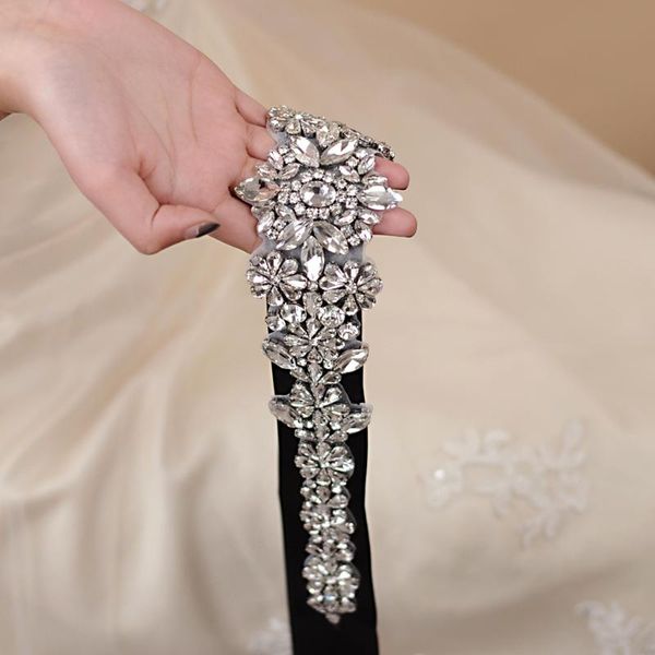 wedding sashes trixy s325b stunning sash belt rhinestone applique designer crystal belts women party dress girls bridal, White
wedding sashes trixy s325b stunning sash belt rhinestone applique designer crystal belts women party dress girls bridal, White