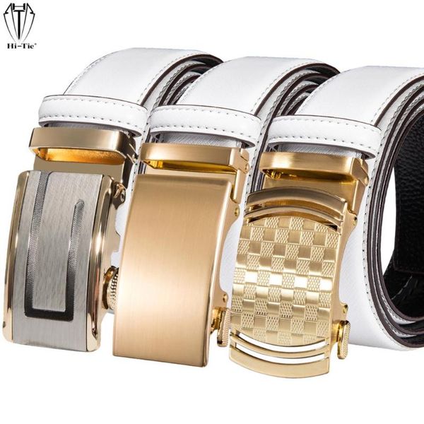 belts white genuine leather mens gold automatic buckles waistband ratchet for dress jeans casual wedding luxury, Black;brown
belts white genuine leather mens gold automatic buckles waistband ratchet for dress jeans casual wedding luxury, Black;brown