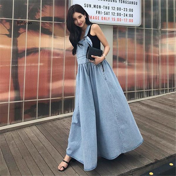 casual dresses elegant summer women demin dress bohemian sundress holiday vintage solid maxi long female 2021, Black;gray
casual dresses elegant summer women demin dress bohemian sundress holiday vintage solid maxi long female 2021, Black;gray