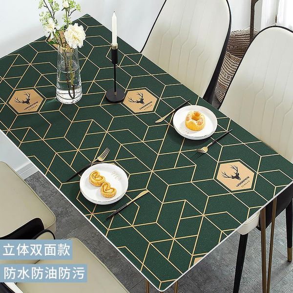 table cloth opaque dining cushion pvc waterproof heat proof and oil-proof washable rectangular household tea mat
table cloth opaque dining cushion pvc waterproof heat proof and oil-proof washable rectangular household tea mat