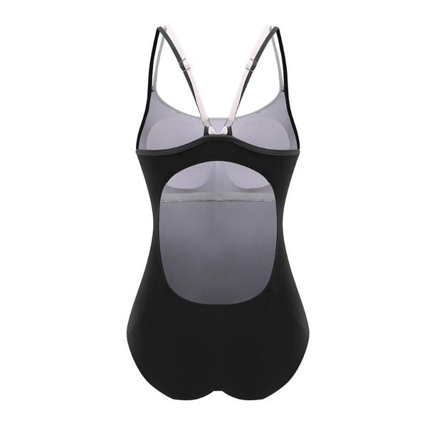 black-gray 80% nylon & 20% spandex women's backless triangle harness piece swimsuit professional sports swimwear two-piece suits
black-gray 80% nylon & 20% spandex women's backless triangle harness piece swimsuit professional sports swimwear two-piece suits