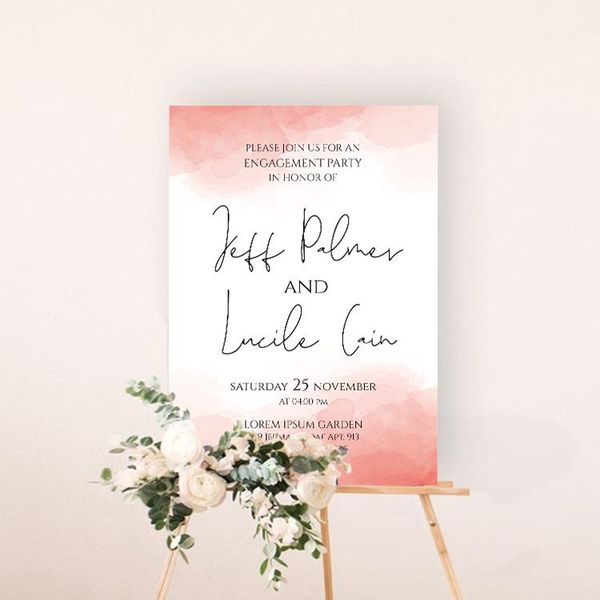 party decoration 1pc canvas personalised stickers wedding favor engagement welcome sign sticker pink posters and prints supplies
party decoration 1pc canvas personalised stickers wedding favor engagement welcome sign sticker pink posters and prints supplies
