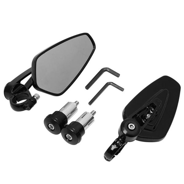motorcycle mirrors 2pcs aluminum 7/8" 22mm bar end side rearview mirror universal motorbike bike handlebar rear view
motorcycle mirrors 2pcs aluminum 7/8" 22mm bar end side rearview mirror universal motorbike bike handlebar rear view