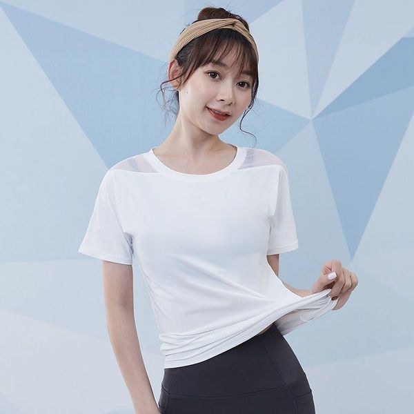 yoga outfit woman t-shirts sportswear 2021 summer morning running professional training loose slim fitness wear breathable gym clothing
yoga outfit woman t-shirts sportswear 2021 summer morning running professional training loose slim fitness wear breathable gym clothing