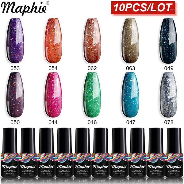 maphie 8pcs/lot nail gel set semi permanent thermal color soak off uv/led base coat long lasting glitter lacquer1, Red;pink
maphie 8pcs/lot nail gel set semi permanent thermal color soak off uv/led base coat long lasting glitter lacquer1, Red;pink