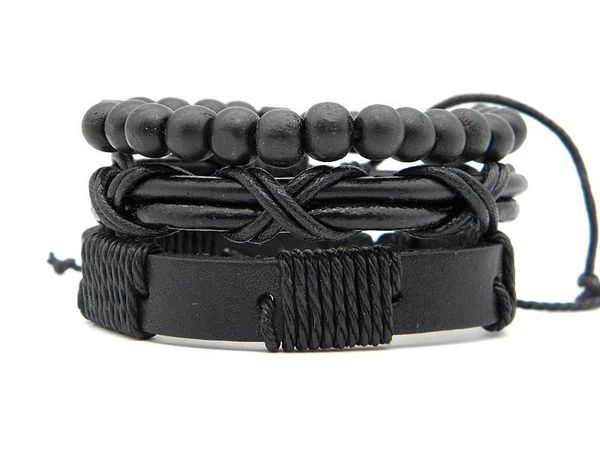 charm bracelets cooldudu leather braided men multilayer vintage handmade wrap black brown women's gifts, Golden;silver
charm bracelets cooldudu leather braided men multilayer vintage handmade wrap black brown women's gifts, Golden;silver