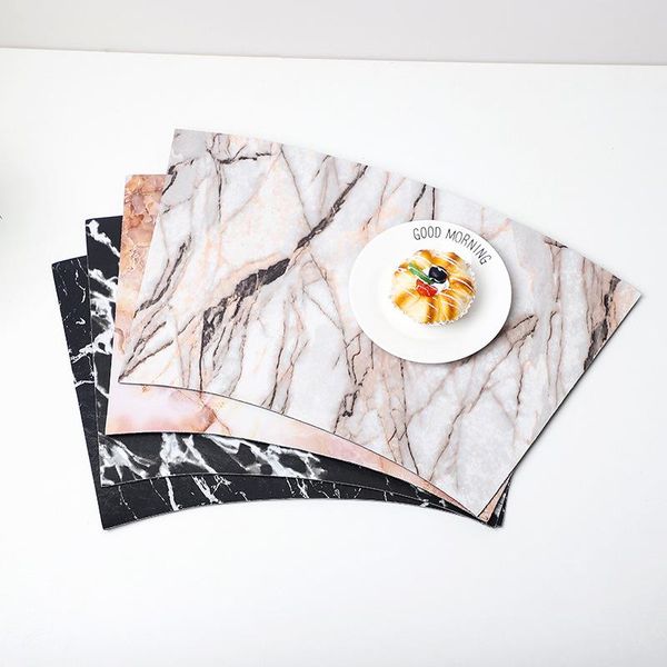 mats & pads 2/4pcs nordic placemat pu leather creative marble dining table heat insulation mat waterproof pad bowl
mats & pads 2/4pcs nordic placemat pu leather creative marble dining table heat insulation mat waterproof pad bowl