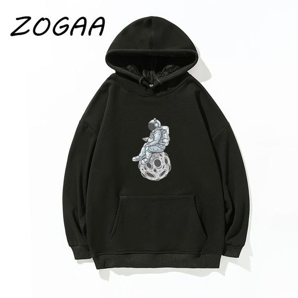 men's hoodies & sweatshirts zogaa spring thick hooded sweatshirt trend simple printed harajuku hoodie casual youth couple streetwear, Black
men's hoodies & sweatshirts zogaa spring thick hooded sweatshirt trend simple printed harajuku hoodie casual youth couple streetwear, Black