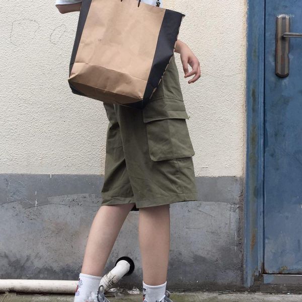women's pants & capris harajuku cargo women high waist knee length big pocket trousers vintage summer ladies loose pantalon femme, Black;white
women's pants & capris harajuku cargo women high waist knee length big pocket trousers vintage summer ladies loose pantalon femme, Black;white