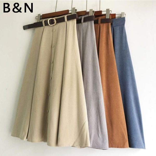 skirts 2021 autumn winter suede velvet skirt female midi long elegant korean high waist women blue a-line pleated, Black
skirts 2021 autumn winter suede velvet skirt female midi long elegant korean high waist women blue a-line pleated, Black