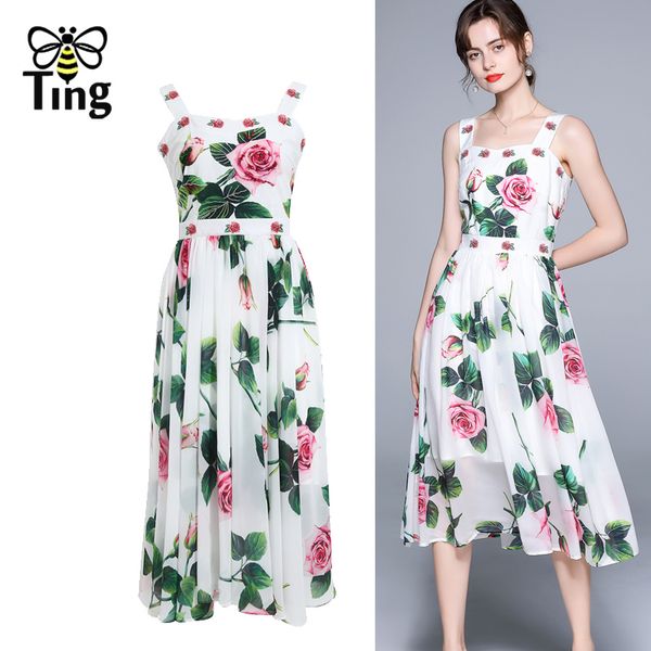 summer fashion vintage elegant vacation dress women spaghetti strap rose flower print bohemian midi dresses sundresses 210513, Black;gray
summer fashion vintage elegant vacation dress women spaghetti strap rose flower print bohemian midi dresses sundresses 210513, Black;gray