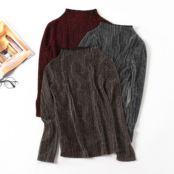 women's sweaters gigogou s-3xl lurex shinning women pullover sweater autumn winter long sleeve pullovers black tight soft female jump, White;black
women's sweaters gigogou s-3xl lurex shinning women pullover sweater autumn winter long sleeve pullovers black tight soft female jump, White;black