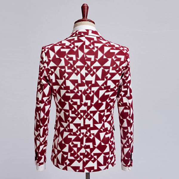 men's suits & blazers male plus size pijtrl blazer, jacket with red triangle pattern, british style, wedding clothes y923, White;black
men's suits & blazers male plus size pijtrl blazer, jacket with red triangle pattern, british style, wedding clothes y923, White;black