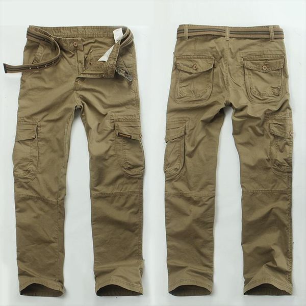 cargo casual overalls 100% cotton women pant straight cut male city military tactical men loose fit trousers no belt, Black
cargo casual overalls 100% cotton women pant straight cut male city military tactical men loose fit trousers no belt, Black
