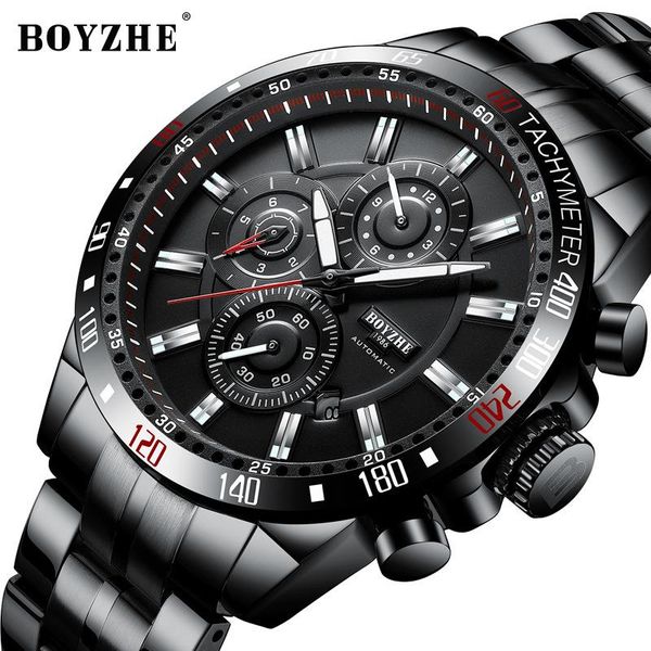 wristwatches mechanical watch men luxury famous stainless business automatic watches mens waterproof date luminous steel for reloj, Slivery;brown
wristwatches mechanical watch men luxury famous stainless business automatic watches mens waterproof date luminous steel for reloj, Slivery;brown
