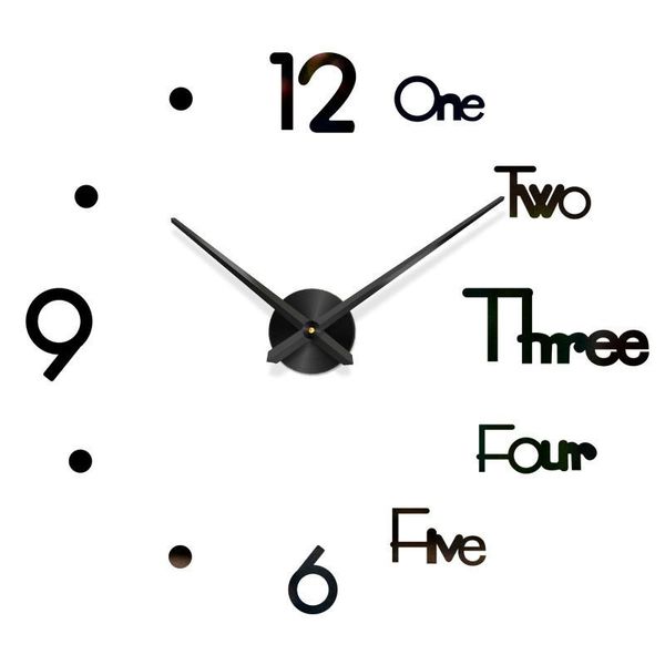 wall clock modern design digital stickers watch 3d acrylic diy home decoration wallpaper 5 battery for living room salon decor clocks
wall clock modern design digital stickers watch 3d acrylic diy home decoration wallpaper 5 battery for living room salon decor clocks