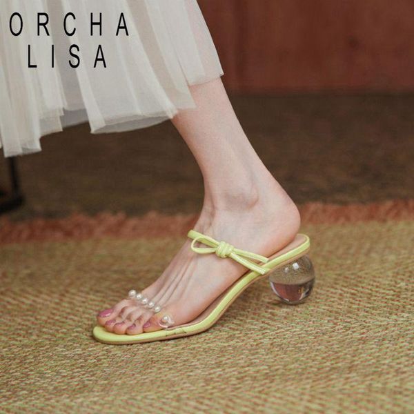 2021cute pearl bow women sandals clear strange heels crystal lady knot med heel wedding party shoes size 40 dress, Black
2021cute pearl bow women sandals clear strange heels crystal lady knot med heel wedding party shoes size 40 dress, Black